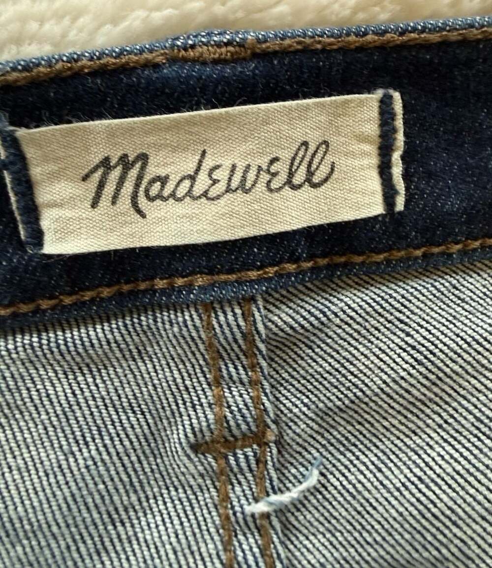 Madewell 9" Mid-Rise Skinny Jeans in Dark Wash Size 28 - Picture 4 of 7